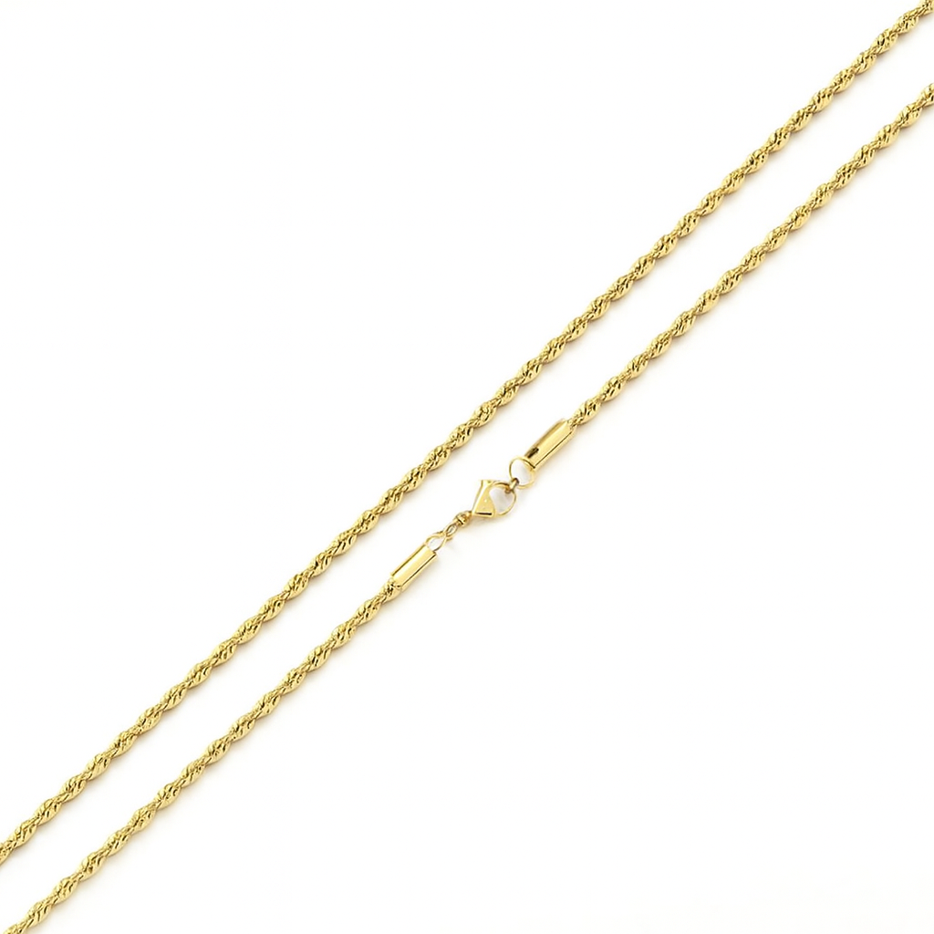 2 MM ROPE TWISTED CHAIN