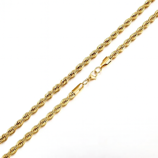 4 MM ROPE TWISTED CHAIN