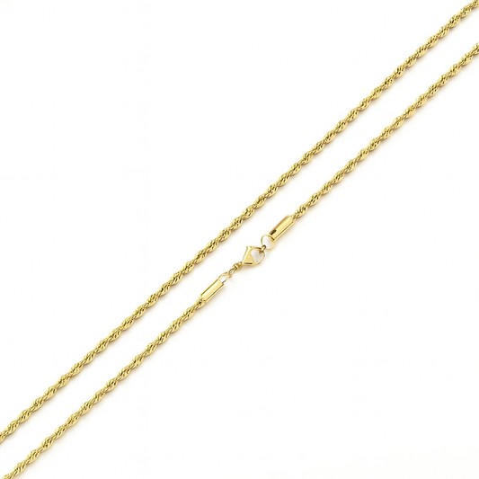 2 MM ROPE TWISTED CHAIN